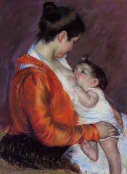 Mary Cassatt : Louise Nursing Her Child